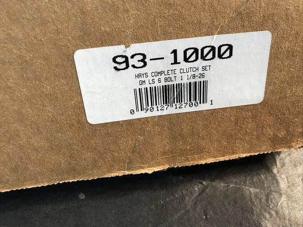 Hays 93-1000 Hot Street Complete Clutch Kit, LS Engines With 6 Bolt Crank