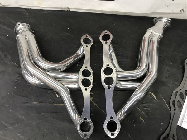 Summit Racing G9103 Ceramic Coated Headers Mid-Length 1955-57 Chevy SBC