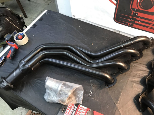 Hedman 69110 Standard Duty Uncoated Full Length Headers for 1968-91 Chevy/GMC Pickup,