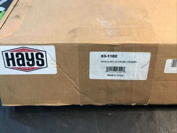 HAYS 83-1102 CLASSIC CONVERSION CLUTCH KIT - GM 1955-1985 GM L6/V6/V8 - 11 in. 26-Spline
