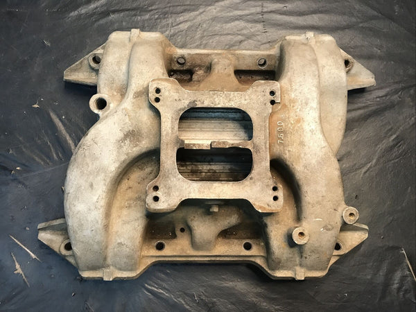 Weiand 7500 Intake Manifold for Mopar BB 413 426 440 motors Low rise dual plane