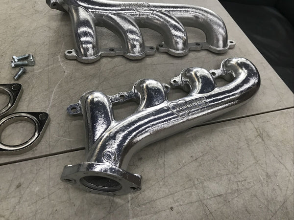 Hooker Headers 8501-1HKR - Hooker LS Cast Iron Exhaust Manifolds