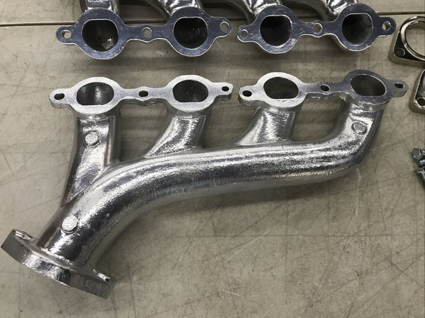 Hooker Headers 8501-1HKR - Hooker LS Cast Iron Exhaust Manifolds