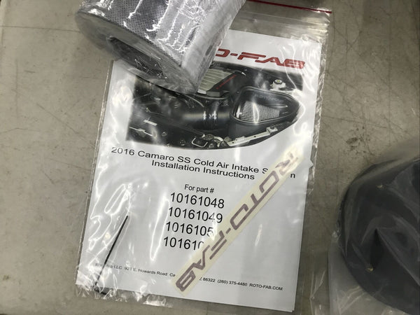 Roto-Fab, LLC 10161049 - Roto-Fab Dry Cold Air Intake Systems