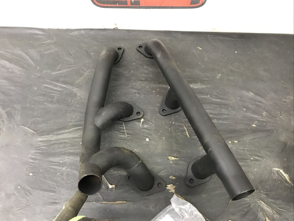 Flowtech 12701FLT Block Hugger Header Ford Flathead Rear Exit