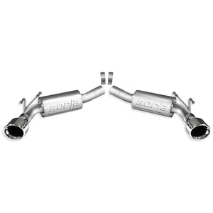 Borla 11788 ATAK Stainless Axle Back Exhaust for 2010-2013 Camaro SS 6.2L V8