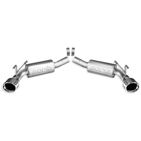 Borla 11788 ATAK Stainless Axle Back Exhaust for 2010-2013 Camaro SS 6.2L V8