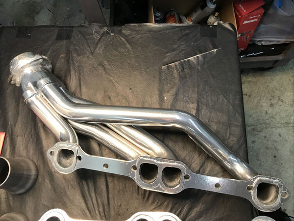 Hedman 66609 Standard Duty HTC Coated Shorty Headers 64-94 GM Passenger Car