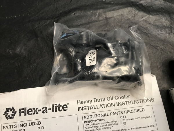 Flex-A-Lite 45950 Cooler Fan Combo HD w/ 10AN Fitting