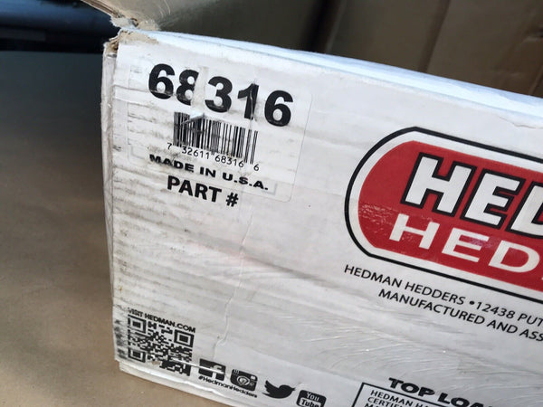 Hedman 68316 Standard Duty HTC Coated Full-Length Headers 1978-87 GM G-Body 283-400