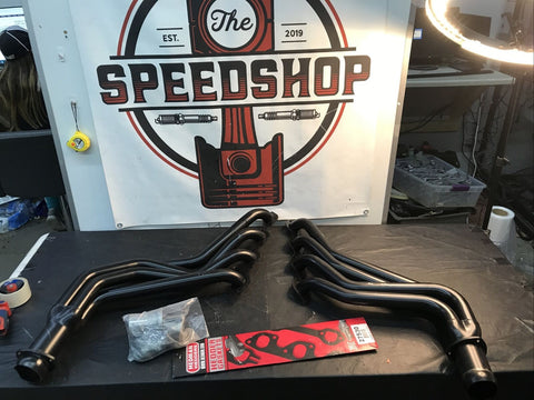Hedman 69110 Standard Duty Uncoated Full Length Headers for 1968-91 Chevy/GMC Pickup,