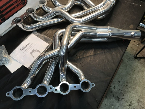 Hooker BlackHeart 2296-1HKR Ceramic Coated 1975-1981 GM LS 2nd Gen Camaro/Firebird