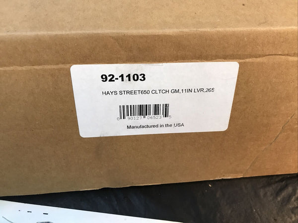 Hays 92-1103 Street 650 Conversion Clutch Kit - 1955-1985 GM L6/V6/V8 11" 26-Sp