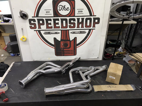 Summit Racing Ceramic Headers Pontiac, 326-455, D-Port 1-5/8 Tubes G9120