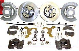 1964-73 Mustang Complete Front Disc Kit 6 cylinder 4 Lug or 5 Lug