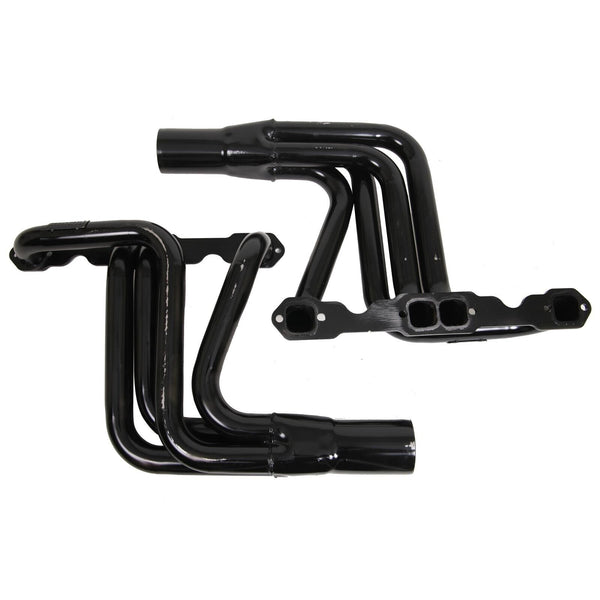 Schoenfeld 151 Chassis Headers Circle Track, 4-1 One-Piece, Steel, 1 5/8"