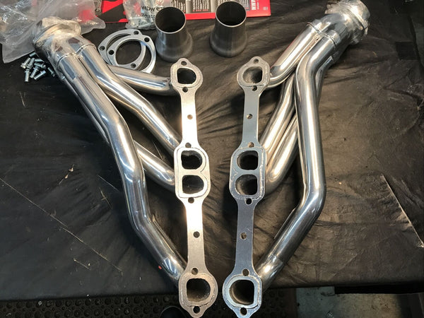 Hedman 66609 Standard Duty HTC Coated Shorty Headers 64-94 GM Passenger Car