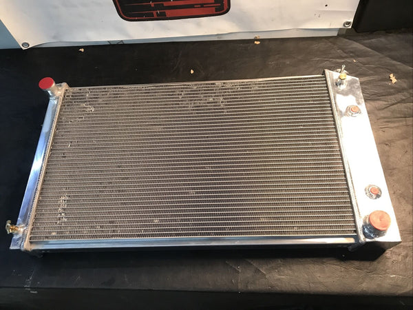 Aluminum Radiator SUM-384001 68-72 Chevelle & El Camino 4 Row core Auto