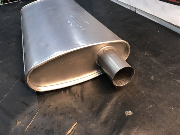 Omix 17609.10 Muffler Fits 72-78 CJ5 CJ6 CJ7