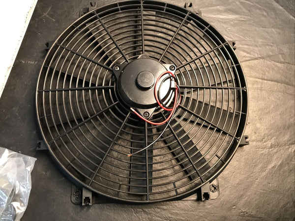 Flex-A-Lite 53628 Shroud 28" x 19 " x 4 " with 16" Electric Fan
