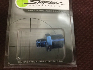 NOS Sniper Motorsports 22006331 ST. -6 to 1/2" NPT Adapter