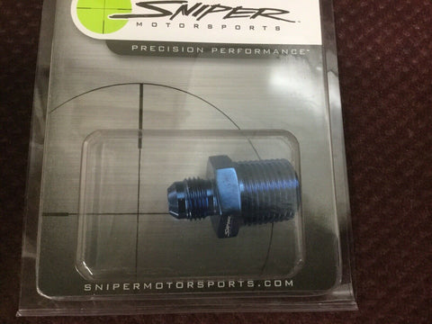 NOS Sniper Motorsports 22006331 ST. -6 to 1/2" NPT Adapter