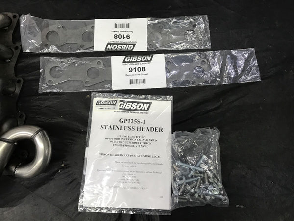 Gibson GP125S-1 Stainless Performance Header for 99-05 F-250/F-350 SD/Excursion