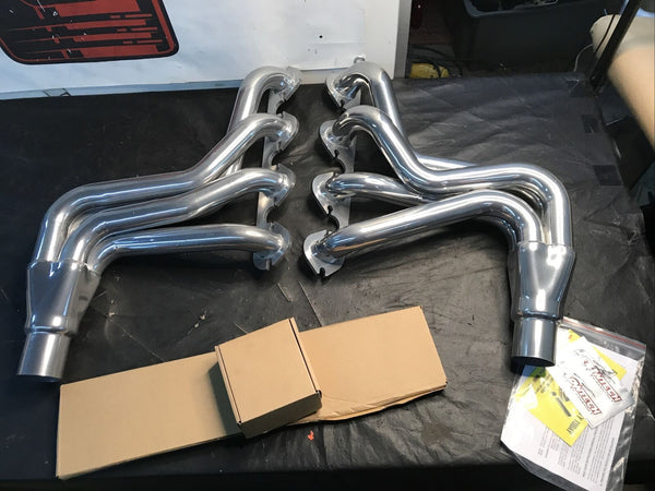 FLOWTECH 32564FLT LONG TUBE HEADER - CERAMIC COATED 1974-1977 Ford F250/F350