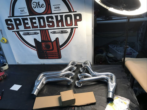 FLOWTECH 32564FLT LONG TUBE HEADER - CERAMIC COATED 1974-1977 Ford F250/F350
