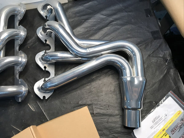 FLOWTECH 32564FLT LONG TUBE HEADER - CERAMIC COATED 1974-1977 Ford F250/F350
