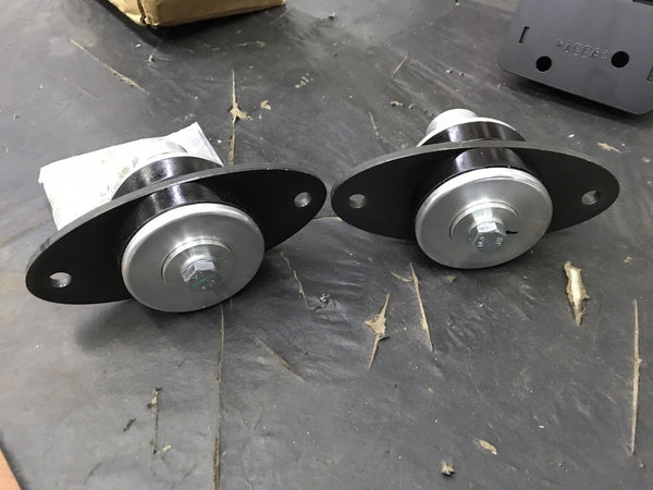 Detroit Speed 060422 Aluma-Frame Subframe Engine Mount Bracket Kits 1964.5-1970