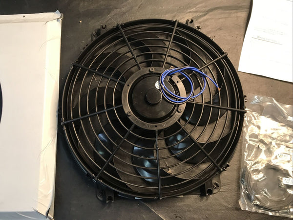 FLEX-A-LITE 53726 S-BLADE 16" ELECTRIC COOLING FAN W/ALUMINUM SHROUD 26x19