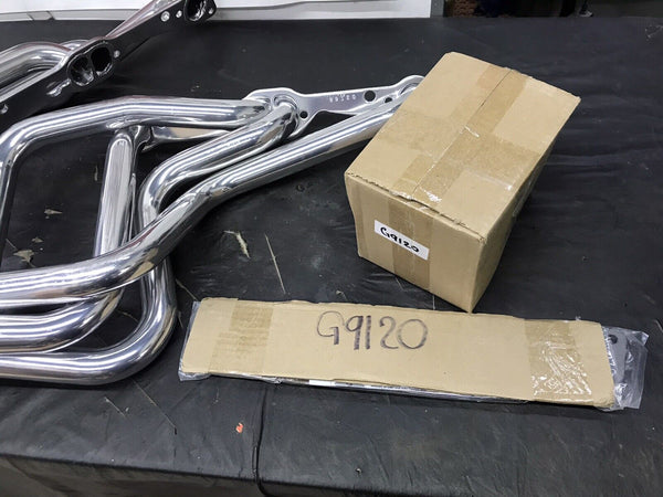 Summit Racing Ceramic Headers Pontiac, 326-455, D-Port 1-5/8 Tubes G9120