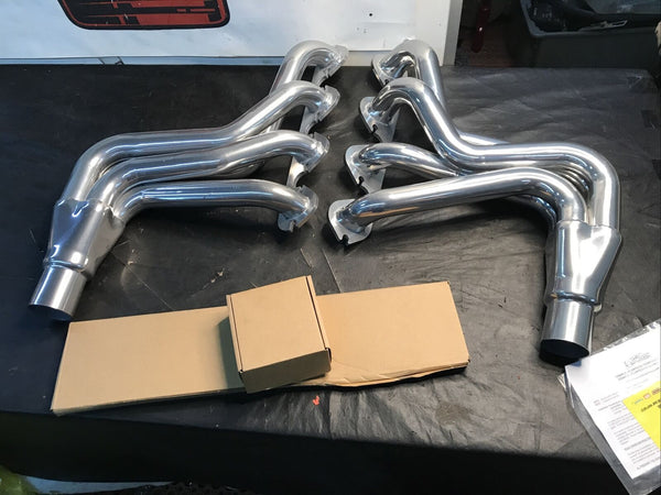 FLOWTECH 32564FLT LONG TUBE HEADER - CERAMIC COATED 1974-1977 Ford F250/F350
