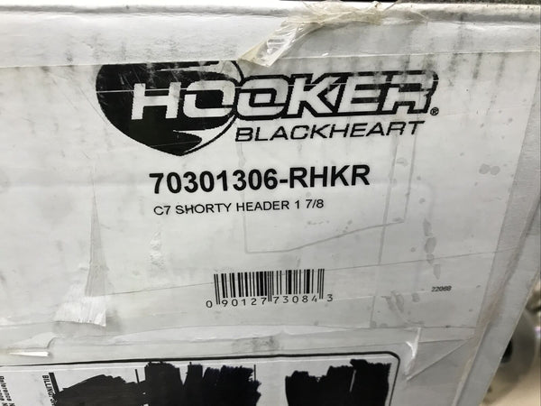 Hooker BlackHeart 70301306-RHKR Shorty  Headers Fits 2014-2019 Chevy Corvette C7