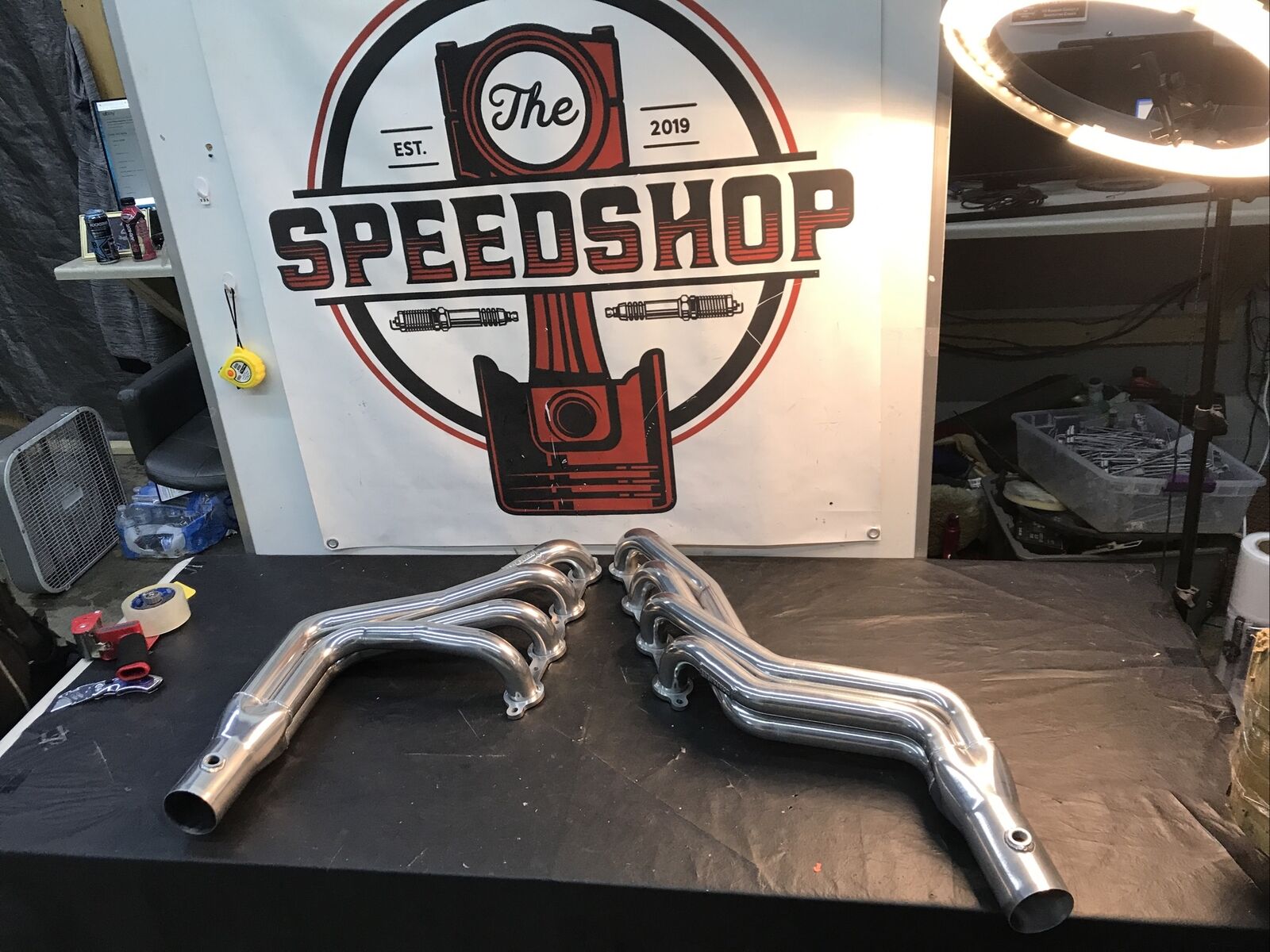 Schoenfeld 1302LS1-C Chevy Truck/Tractor Headers GM LS1-LS7 1967-Early 1999 Truck