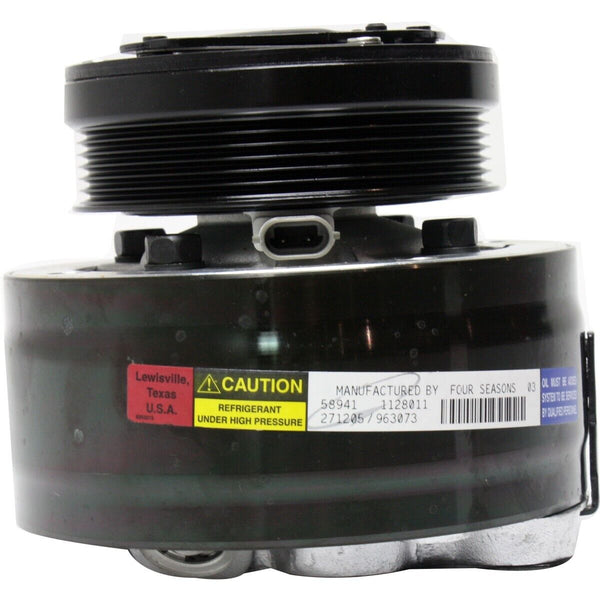 58941 4-Seasons Four-Seasons A/C Compressor New for Chevy S10 Pickup With clutch