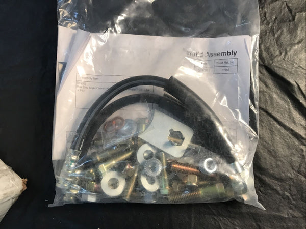 Leed Brakes RC4001 Rear Disc Brake Kit Mopar 8 1/4 & 9 1/4 11 in. Plain Rotors Z