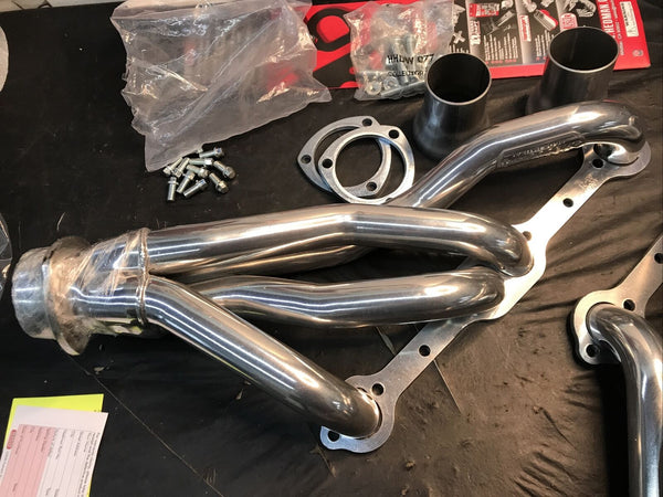 Hedman 66609 Standard Duty HTC Coated Shorty Headers 64-94 GM Passenger Car