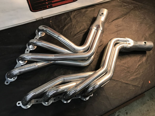 Schoenfeld 1302LS1-C Chevy Truck/Tractor Headers GM LS1-LS7 1967-Early 1999 Truck