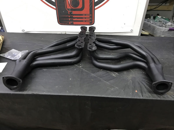 HOOKER 2453-3HKR COMPETITION LONG TUBE HEADERS - BLACK CERAMIC 63-74 Chevy Truck