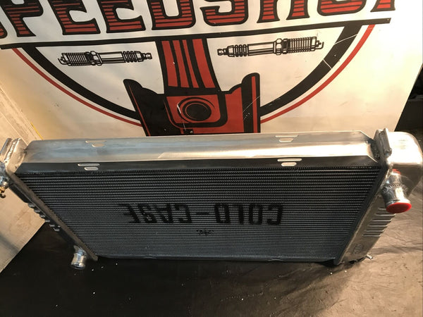 Cold Case FOM578 Aluminum Radiator Ford Mustang Cougar Fair/Torino MT 1969-1973