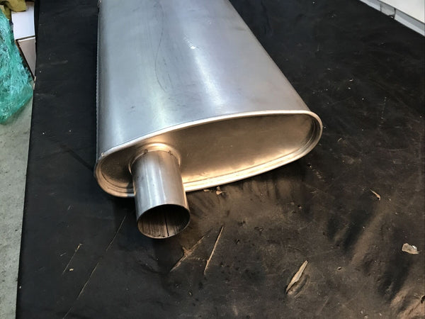 Omix 17609.10 Muffler Fits 72-78 CJ5 CJ6 CJ7