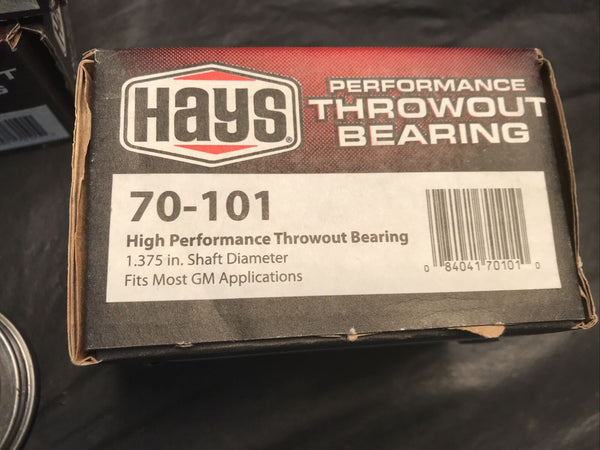 Hays 70-101 High Performance Throwout Bearing 1.375" Shaft Fits Most GM Models