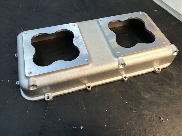 Holley 300-223 Hi-Ram Manifold Top - 2 X 4500 Carbs Top