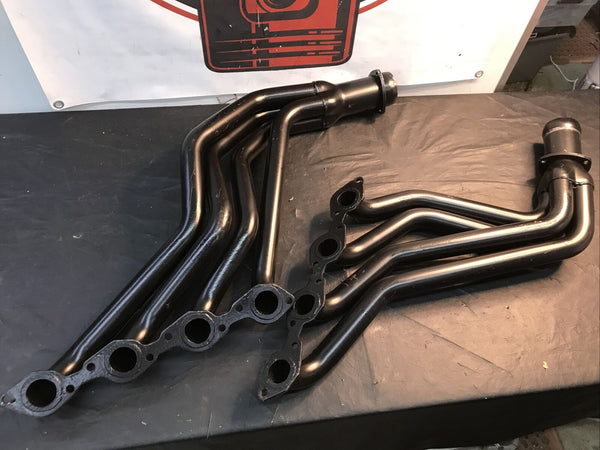 Hedman 69110 Standard Duty Uncoated Full Length Headers for 1968-91 Chevy/GMC Pickup,