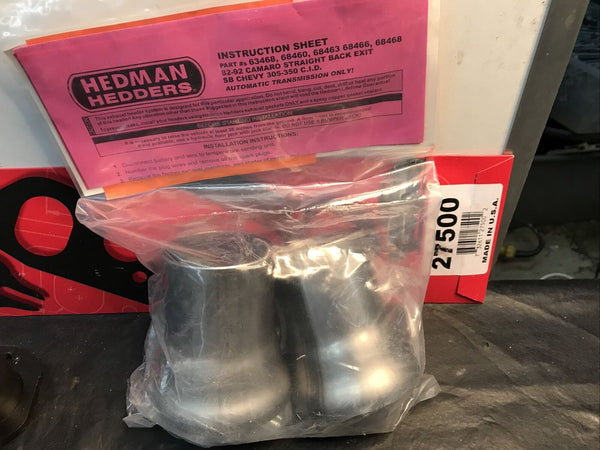 Hedman Hedders 68460 Steel 1-5/8" Exhaust Header for 82-92 Firebird & Camaro