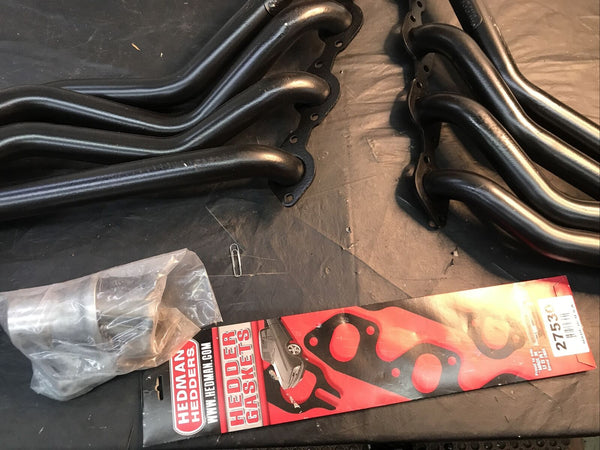 Hedman 69110 Standard Duty Uncoated Full Length Headers for 1968-91 Chevy/GMC Pickup,