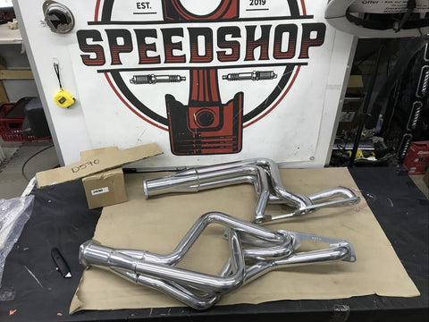 Doug's D570 Headers Metallic Ceramic Coated Headers 1970-1981 Pontiac 326-455