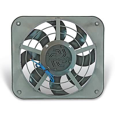 Flex-a-lite 115 - 12" Single Shrouded XTreme S-Blade Electric Fan Reversible